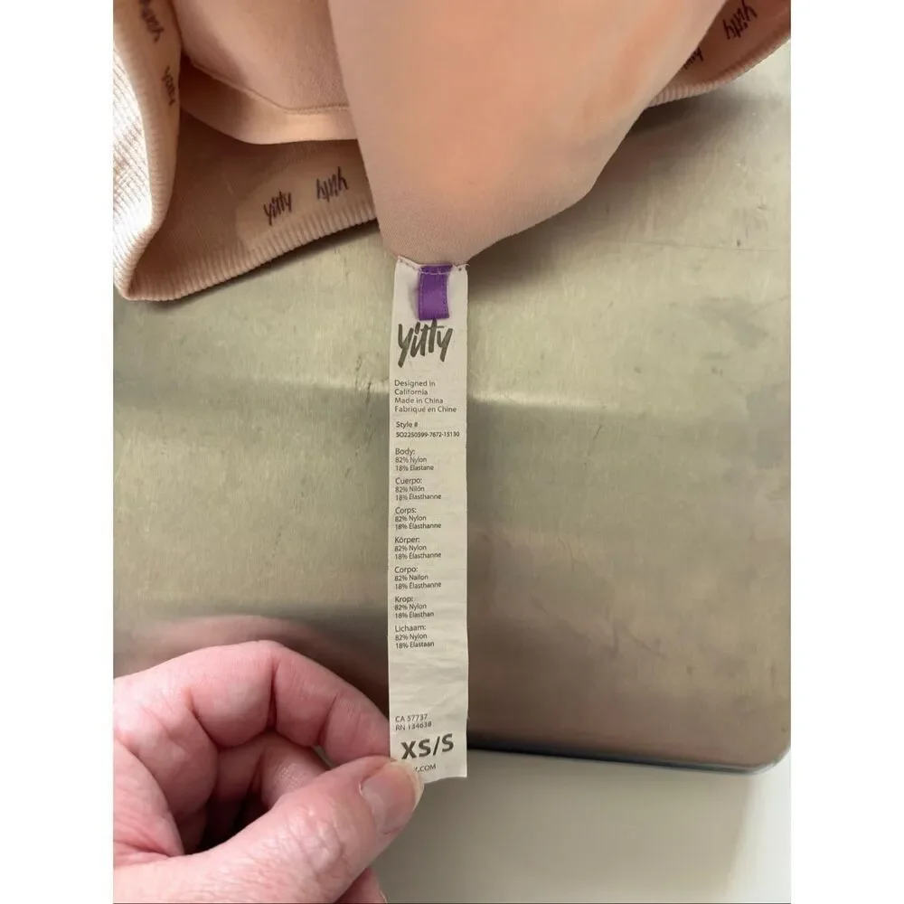 Yitty Seamless Shapewear Short NWOT Size XS/S Nude